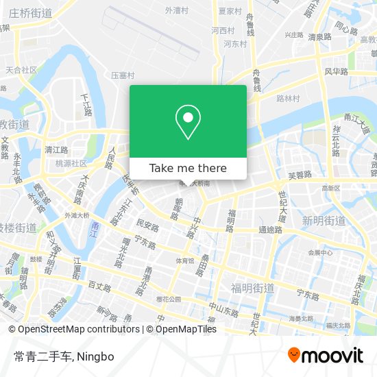 常青二手车 map