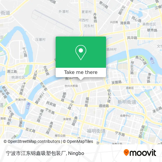 宁波市江东锦鑫吸塑包装厂 map