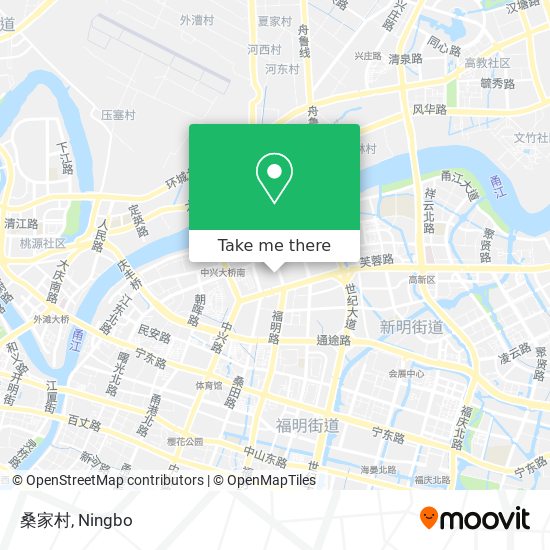 桑家村 map