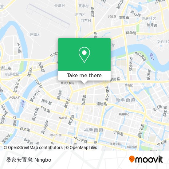 桑家安置房 map