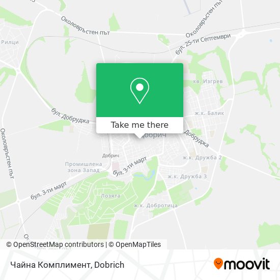 Чайна Комплимент map