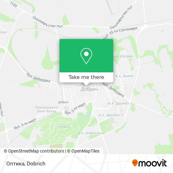 Карта Оптика