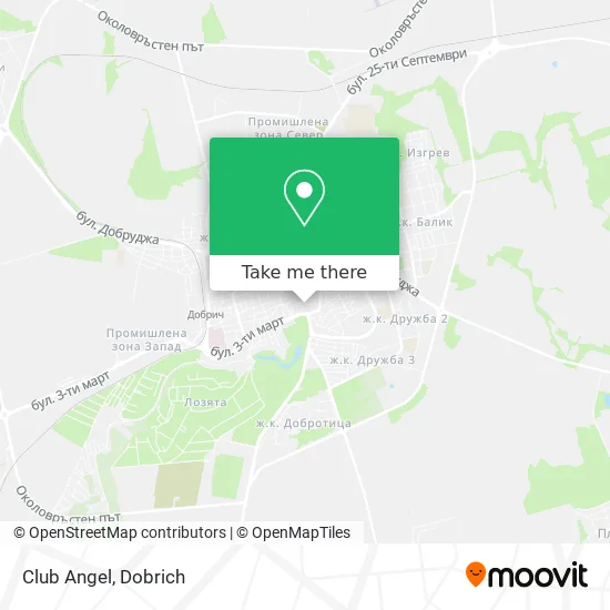 Карта Club Angel