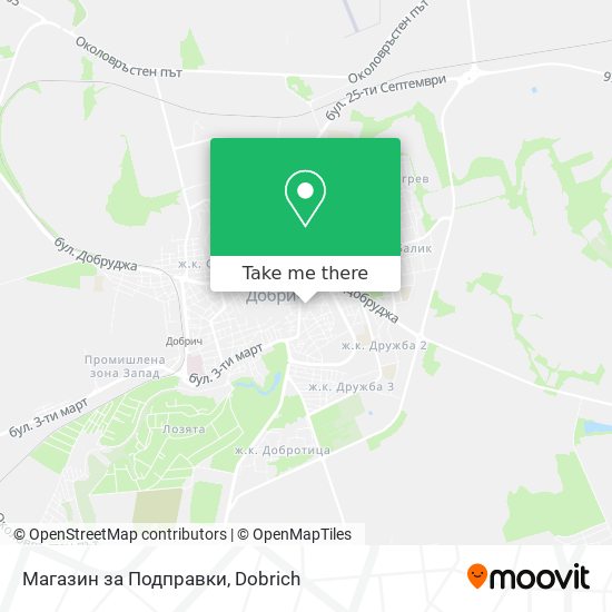 Магазин за Подправки map