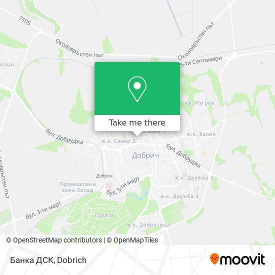 Банка ДСК map
