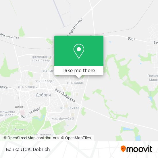 Банка ДСК map