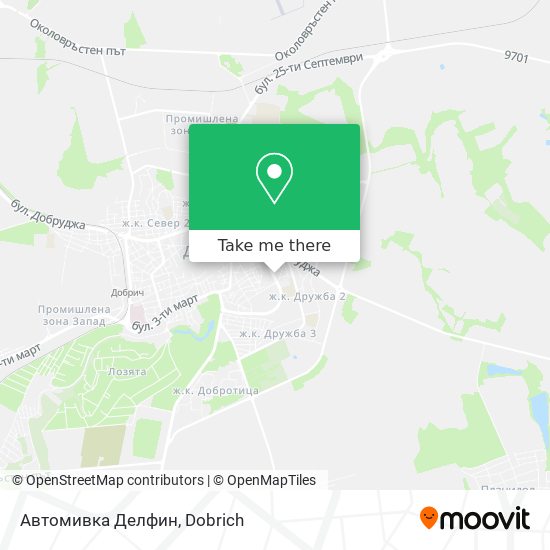 Автомивка Делфин map