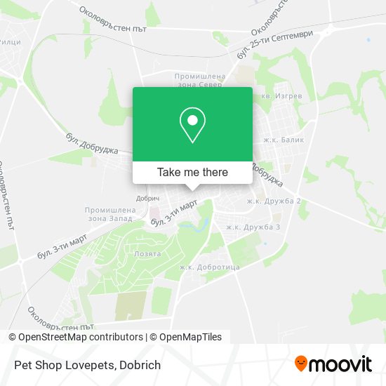 Pet Shop Lovepets map