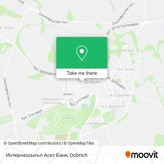 Карта Интернешънъл Асет Банк