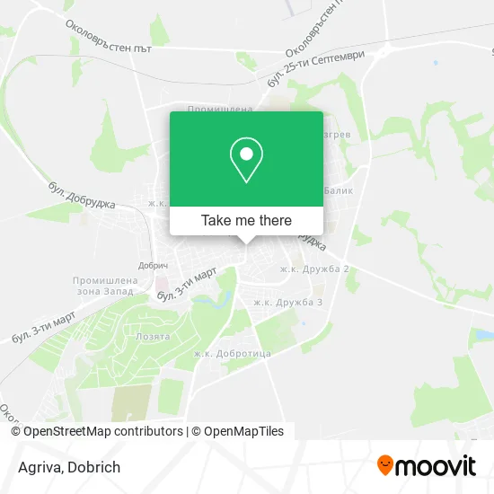 Карта Agriva