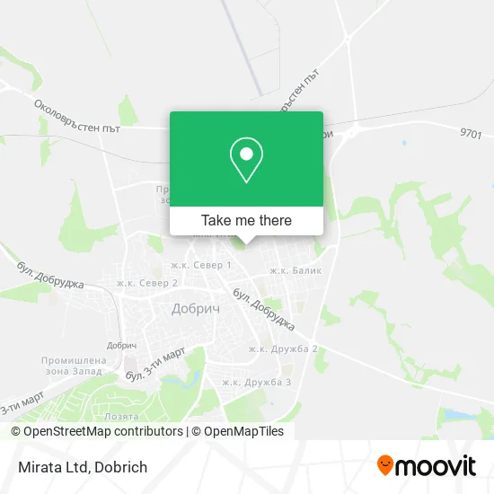 Карта Mirata Ltd