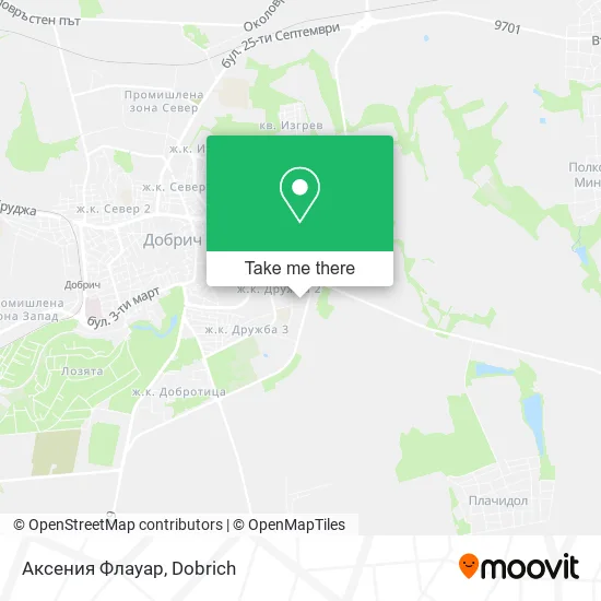 Карта Аксения Флауар