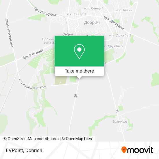 Карта EVPoint