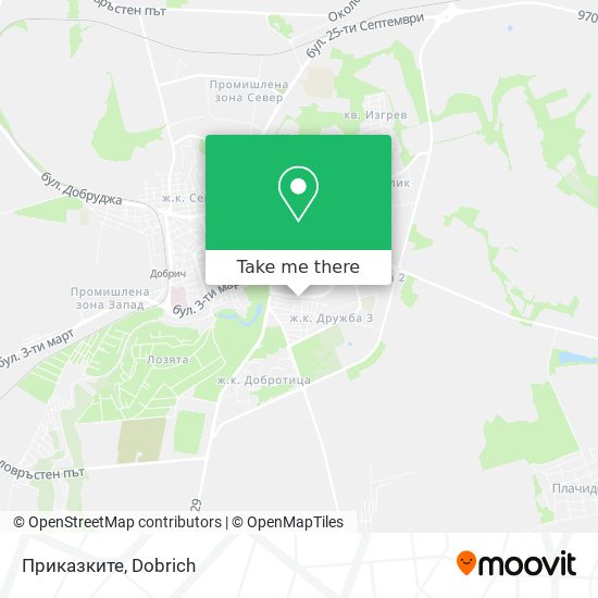 Приказките map