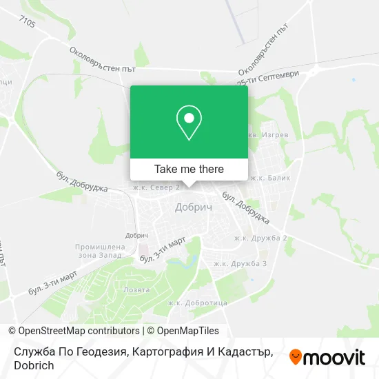 Карта Служба По Геодезия, Картография И Кадастър