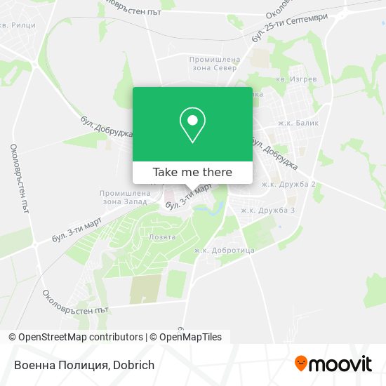 Военна Полиция map