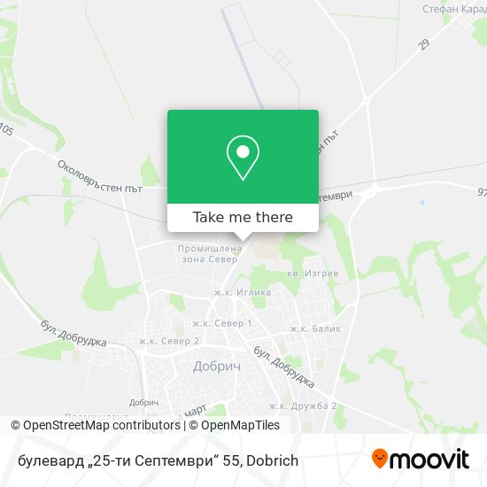булевард „25-ти Септември“ 55 map