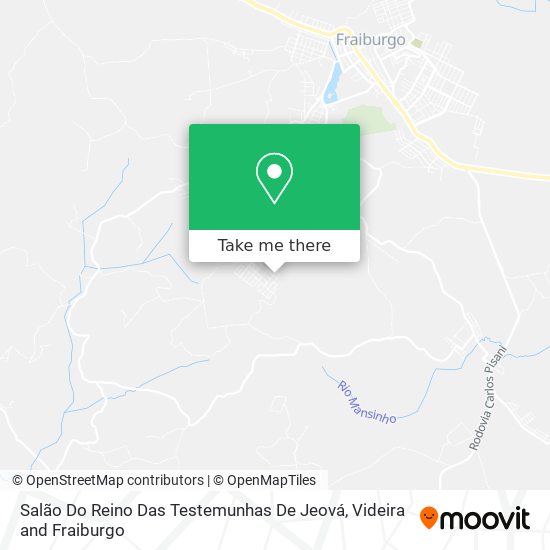 Salão Do Reino Das Testemunhas De Jeová map