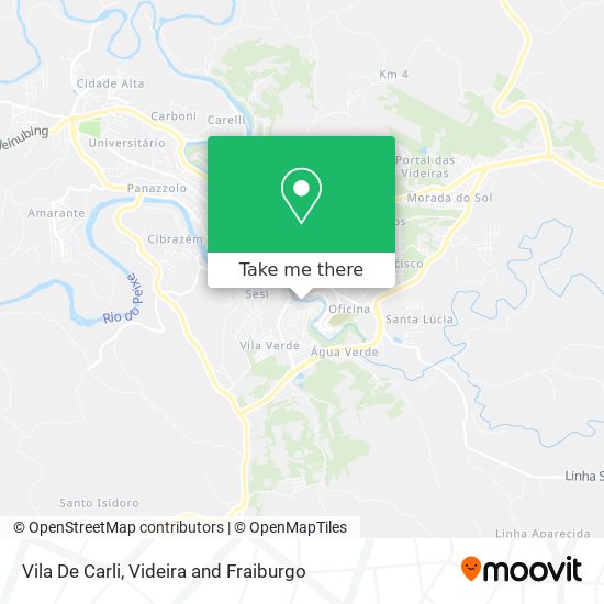 Vila De Carli map