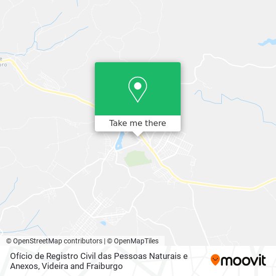 Ofício de Registro Civil das Pessoas Naturais e Anexos map
