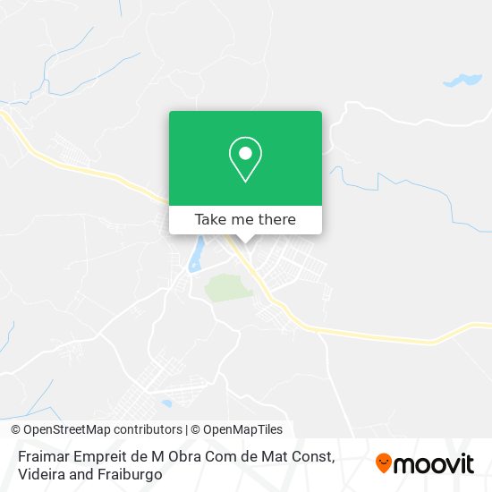 Mapa Fraimar Empreit de M Obra Com de Mat Const