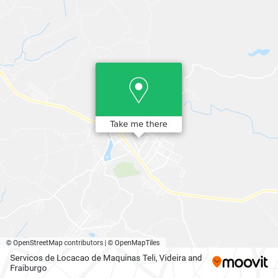 Servicos de Locacao de Maquinas Teli map