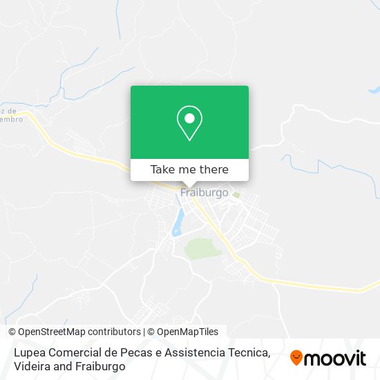 Lupea Comercial de Pecas e Assistencia Tecnica map