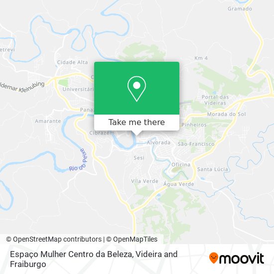 Espaço Mulher Centro da Beleza map