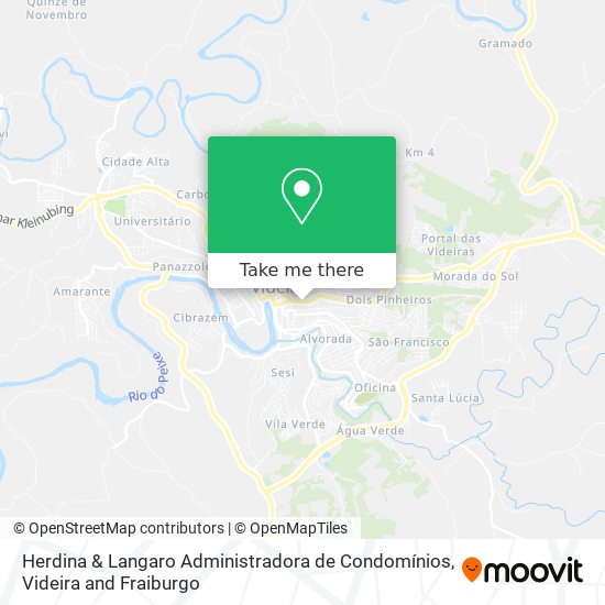 Herdina & Langaro Administradora de Condomínios map