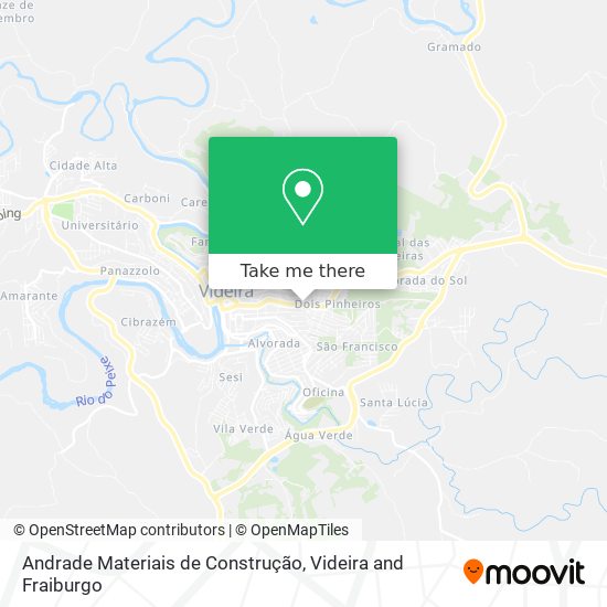 Andrade Materiais de Construção map