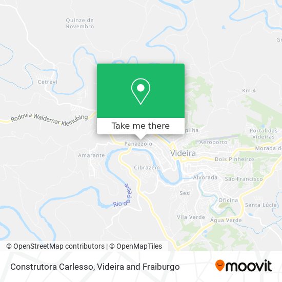Construtora Carlesso map