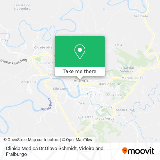 Clinica Medica Dr.Olavo Schmidt map