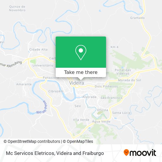 Mapa Mc Servicos Eletricos