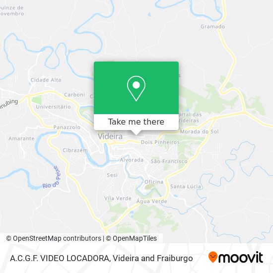 A.C.G.F. VIDEO LOCADORA map