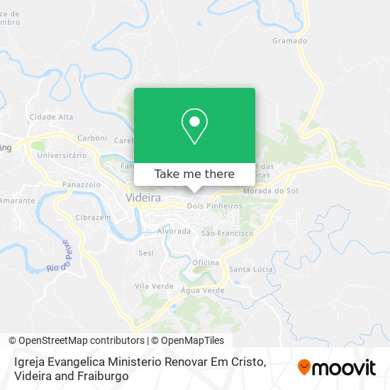 Igreja Evangelica Ministerio Renovar Em Cristo map