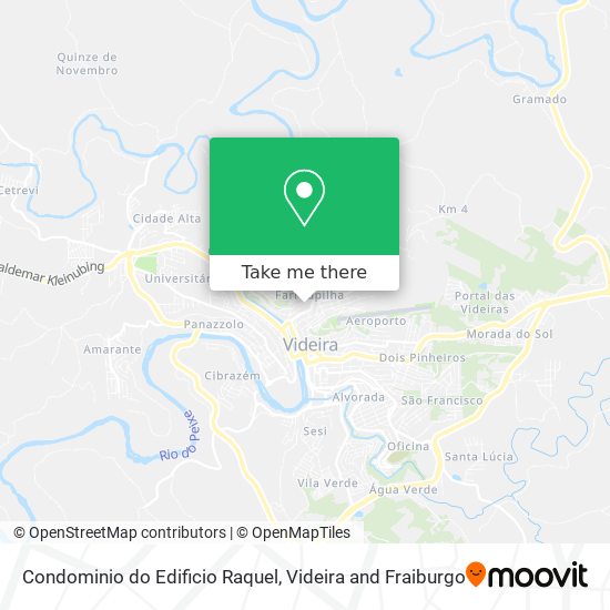 Condominio do Edificio Raquel map