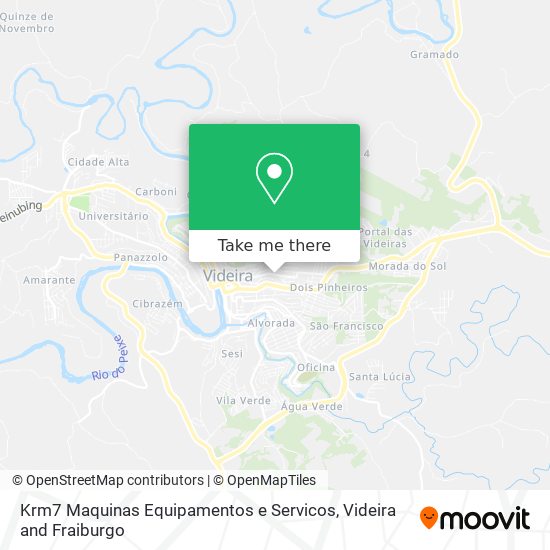 Krm7 Maquinas Equipamentos e Servicos map