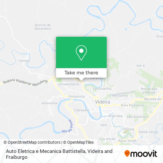Mapa Auto Eletrica e Mecanica Battistella