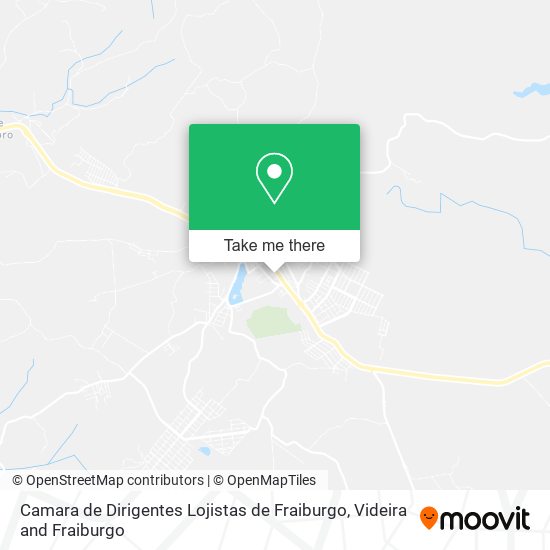 Mapa Camara de Dirigentes Lojistas de Fraiburgo