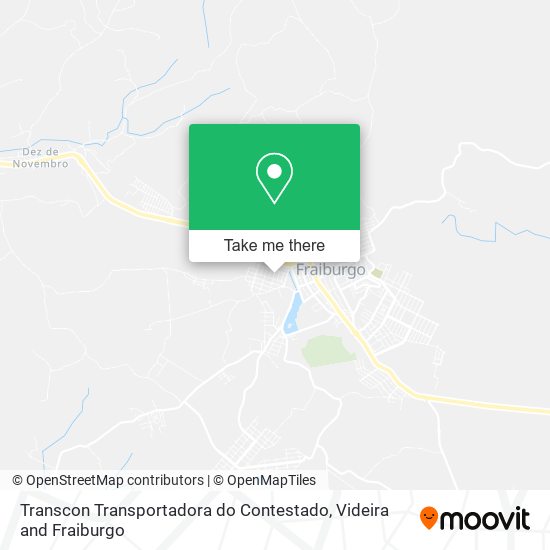 Transcon Transportadora do Contestado map