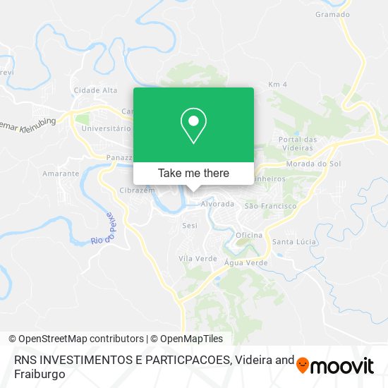 Mapa RNS INVESTIMENTOS E PARTICPACOES