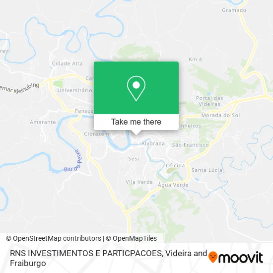 RNS INVESTIMENTOS E PARTICPACOES map
