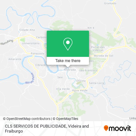 CLS SERVICOS DE PUBLICIDADE map