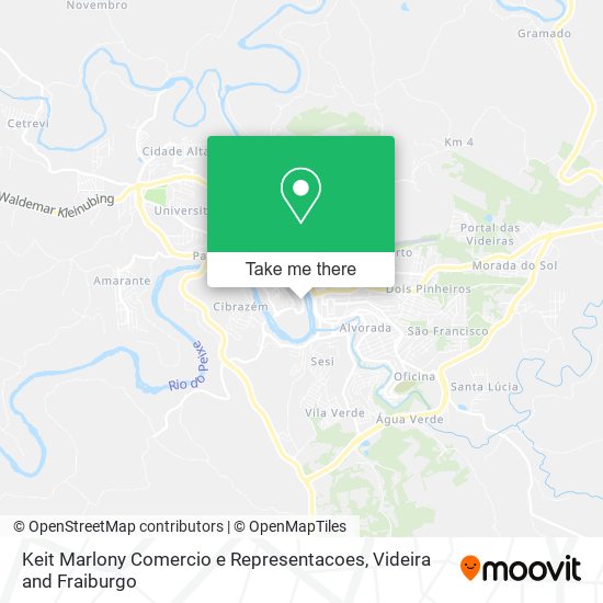 Keit Marlony Comercio e Representacoes map