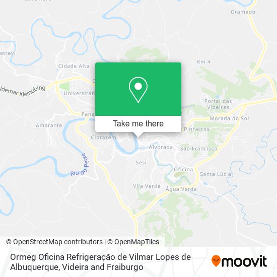 Ormeg Oficina Refrigeração de Vilmar Lopes de Albuquerque map