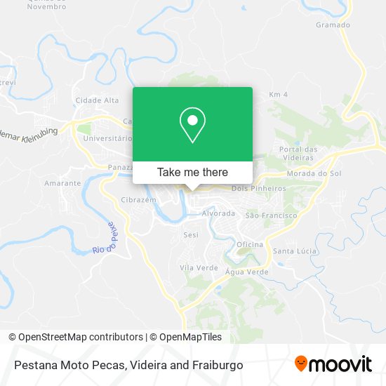 Pestana Moto Pecas map