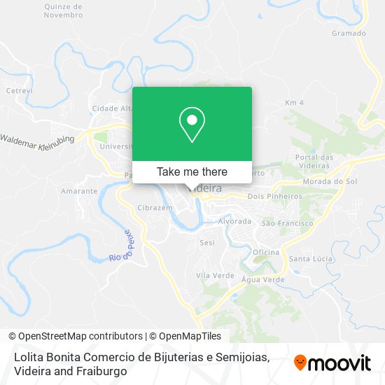 Lolita Bonita Comercio de Bijuterias e Semijoias map