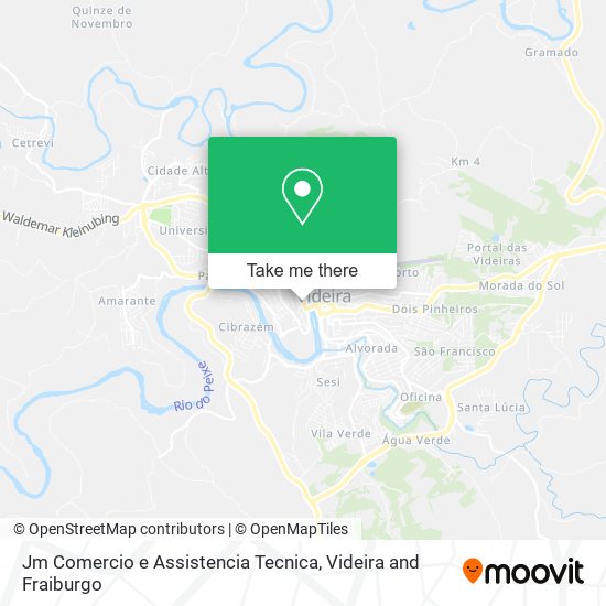 Jm Comercio e Assistencia Tecnica map