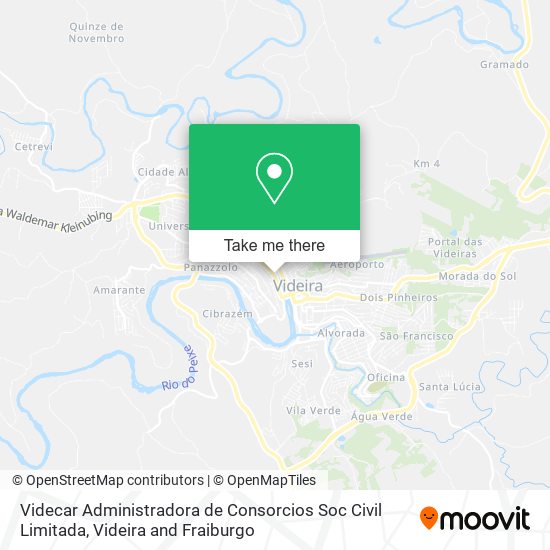 Videcar Administradora de Consorcios Soc Civil Limitada map