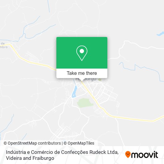 Indústria e Comércio de Confecções Rudeck Ltda map